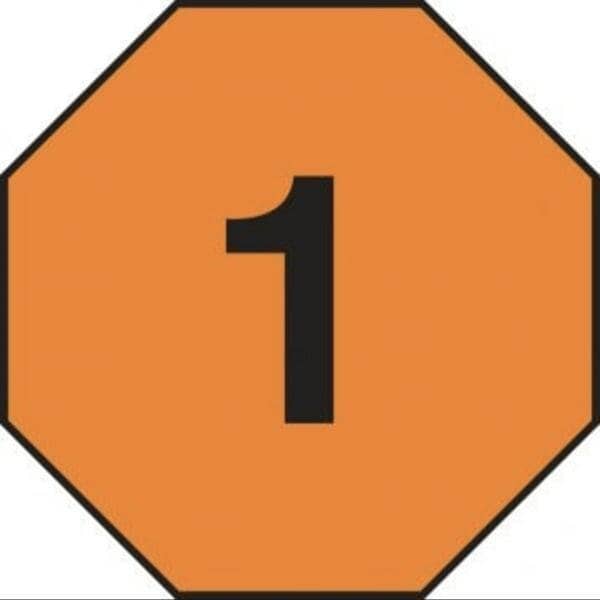 Accuform MILITARY FIRE DIVISION SYMBOLS FIRE MPG121FV MPG121FV - main